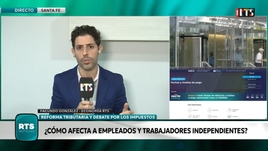 El FMI pidió que más trabajadores paguen Ganancias y subir la carga sobre el monotributo